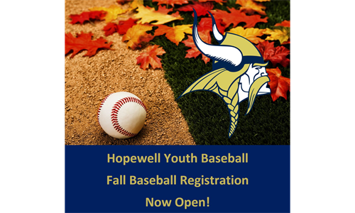 Fall Registration: Open